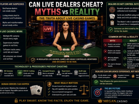 Can Live Dealers Cheat? Myths vs Reality in Online Live Casinos