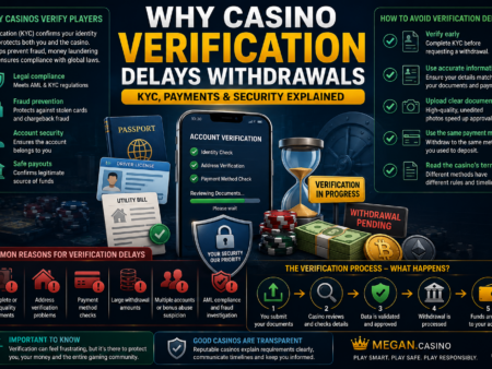 Why Casino Verification Delays Withdrawals – KYC, Payments & Security Explained