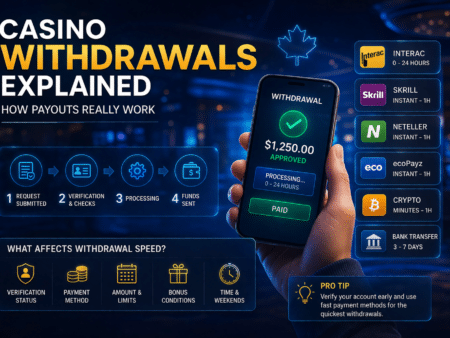 Casino Withdrawals Explained Canada – How Payouts Really Work