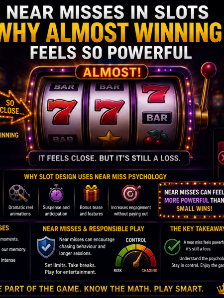 Near Misses in Slots – Why Almost Winning Feels So Powerful