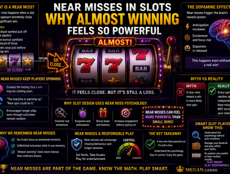 Near Misses in Slots – Why Almost Winning Feels So Powerful
