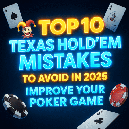Top 10 Texas Hold’em Mistakes to Avoid in 2026 – Improve Your Poker Game